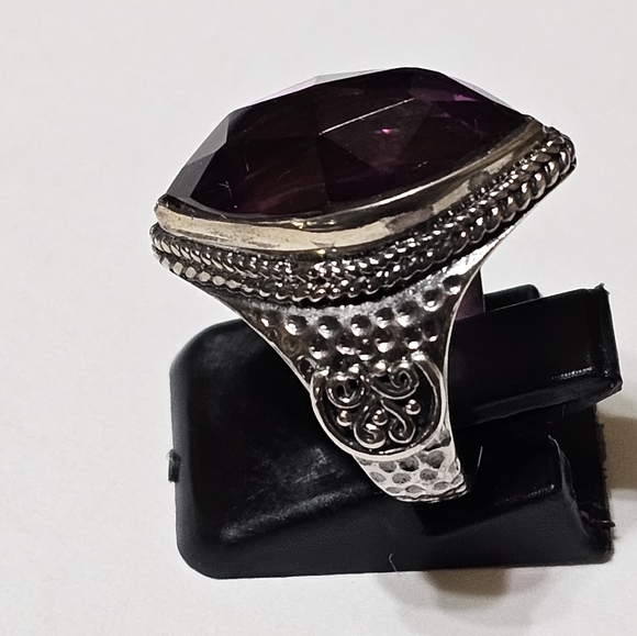 Bohemian Bali Legacy Lilac Quartz Ring Size 5! - Picture 12 of 14